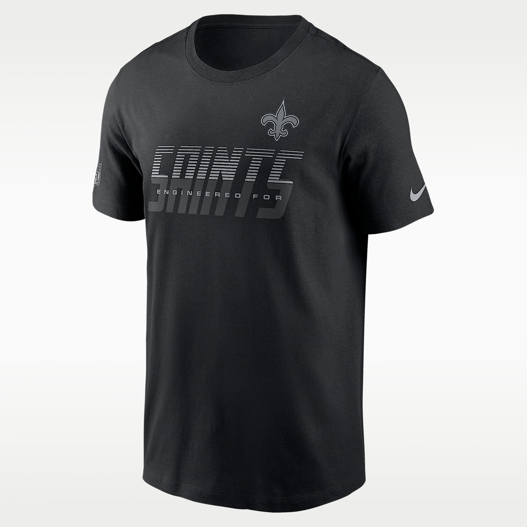 New Orleans Saints Sideline Team Issue Men's Nike Dri-FIT NFL T